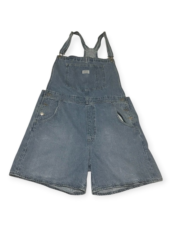 Levi's Denim - Levi’s Women’s XL Blue Denim Short Overalls Relaxed Baggy Fit